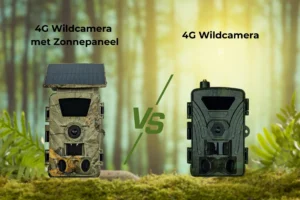 4G Wildcamera met of zonder Zonnepaneel